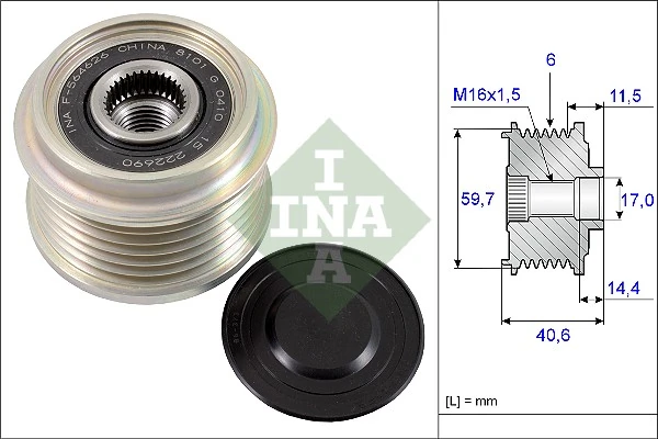 Alternator Freewheel Clutch